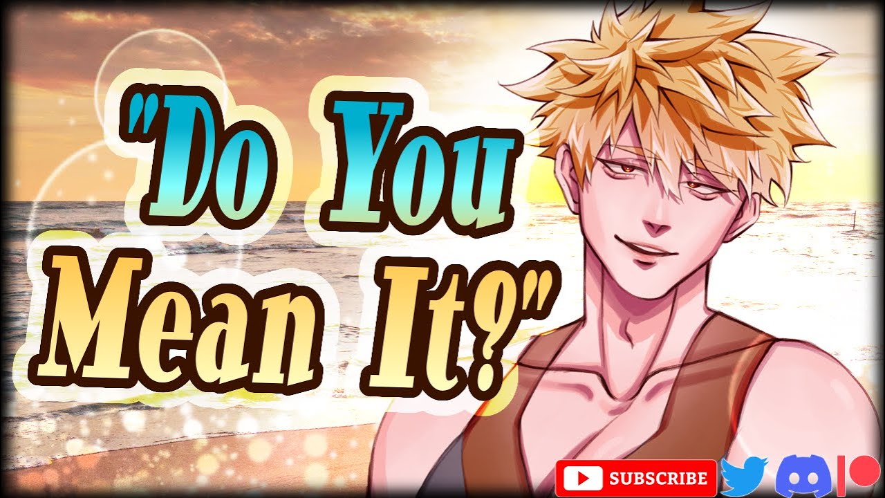 [M4A] Bakugou Proposes to You | Anime Boyfriend RP | [Romantic] [Ocean ASMR]