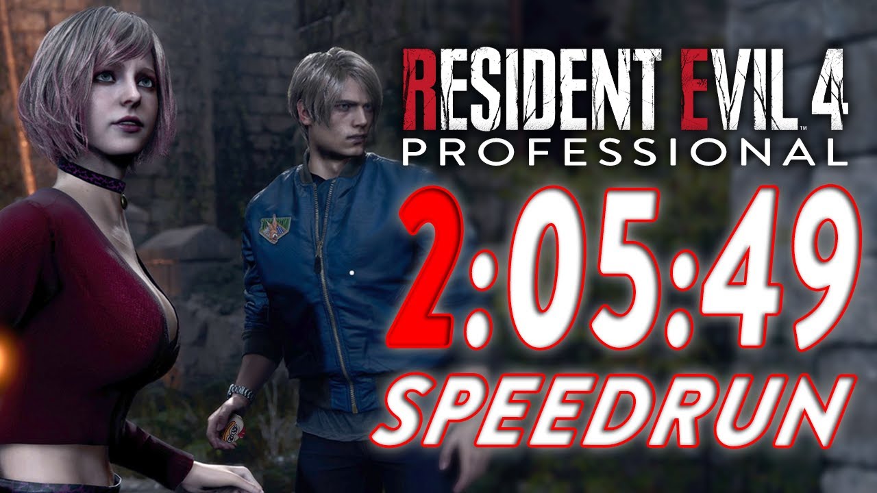 Resident Evil 4 Remake Professional Speedrun || 2:05:49