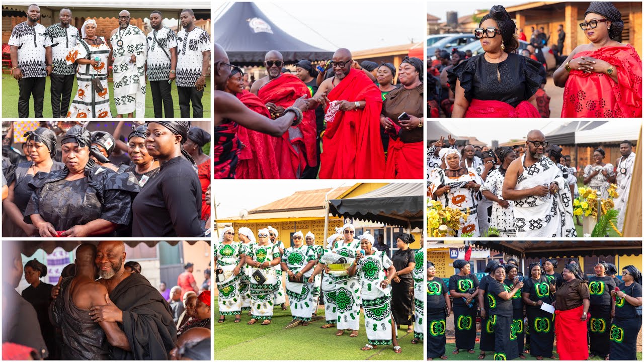RITMUM(CANADA) IN-LAWS FUNERAL IN TEPA GHANA - MARY AMOABENG
