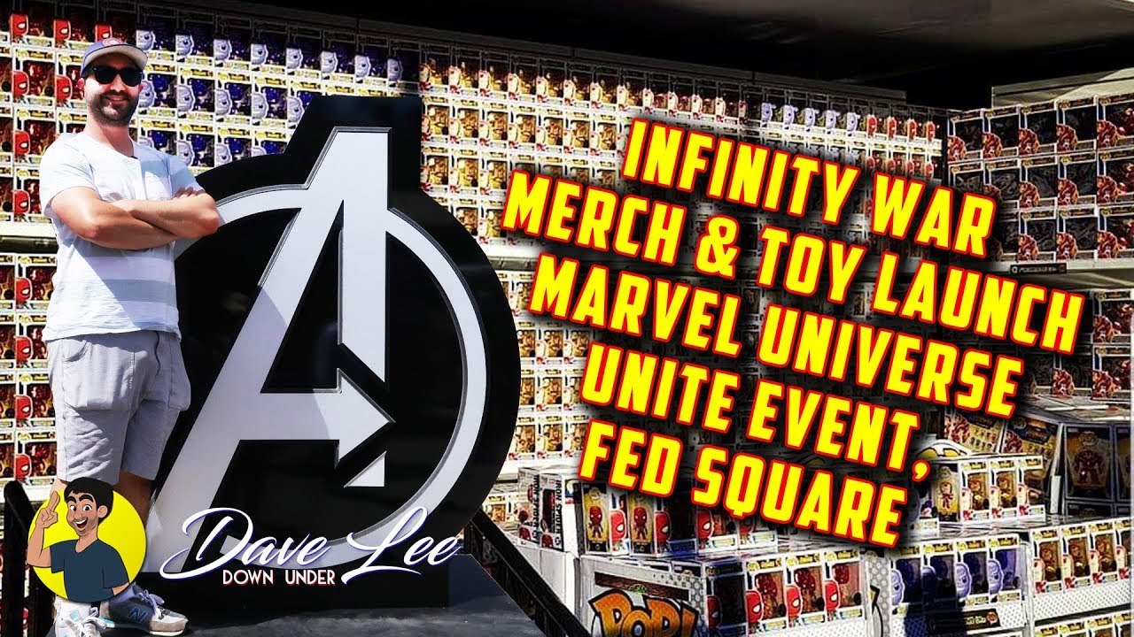 AVENGERS: INFINITY WAR Toy & Merchandise Launch at MARVEL UNIVERSE UNITED, Federation Square