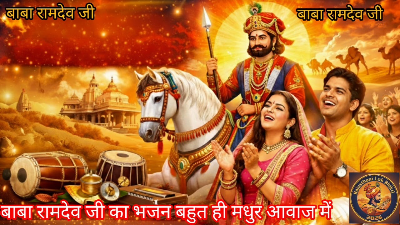 रामदेव जी का चमत्कारी भजन | सुनते ही मनोकामना पूरी | Baba Ramdev Ji Bhajan