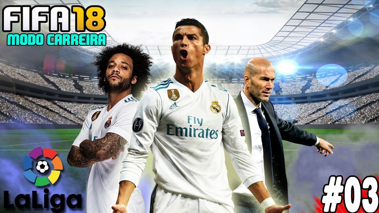MODO CARREIRA CR7 #03 - COMEÇOU O CAMPEONATO ESPANHOL!! 🔥🔥