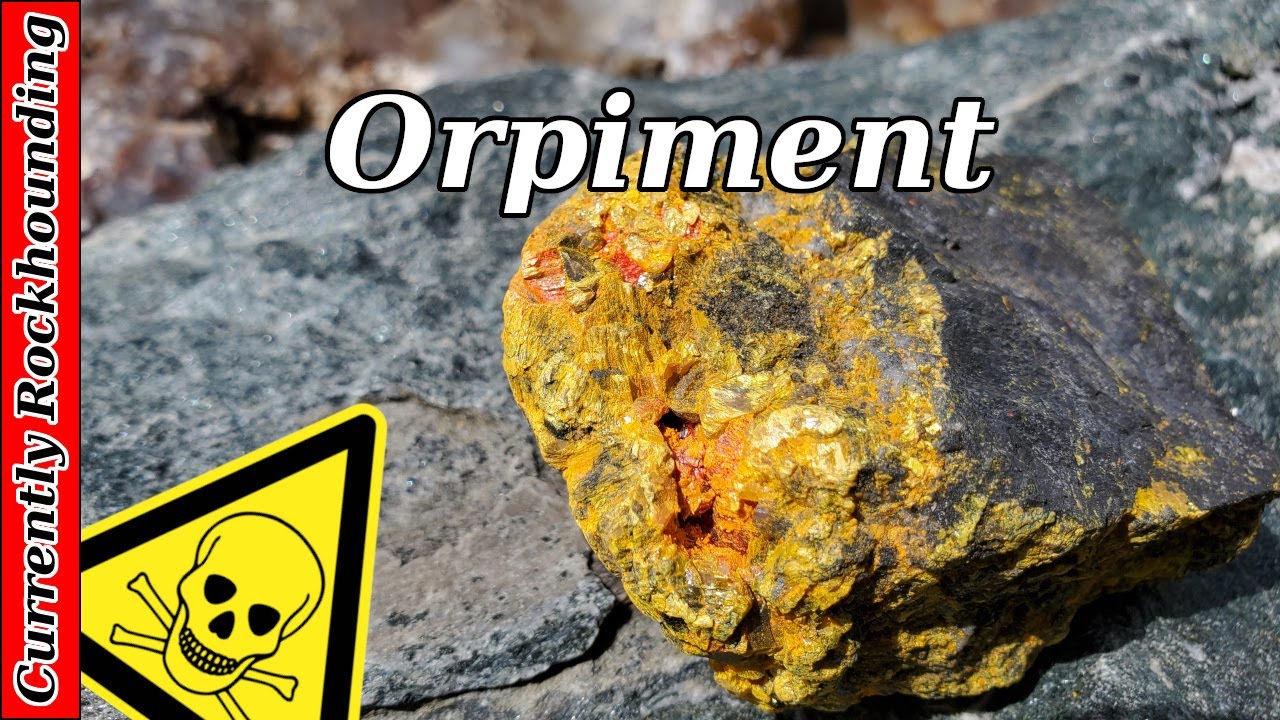 Orpiment Identification // Don't Lick This Rock!
