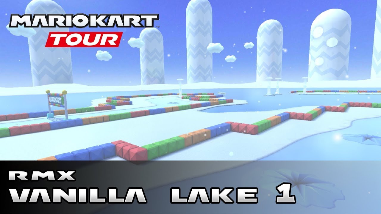 Mario Kart Tour - RMX Vanilla Lake 1 (All Variants)