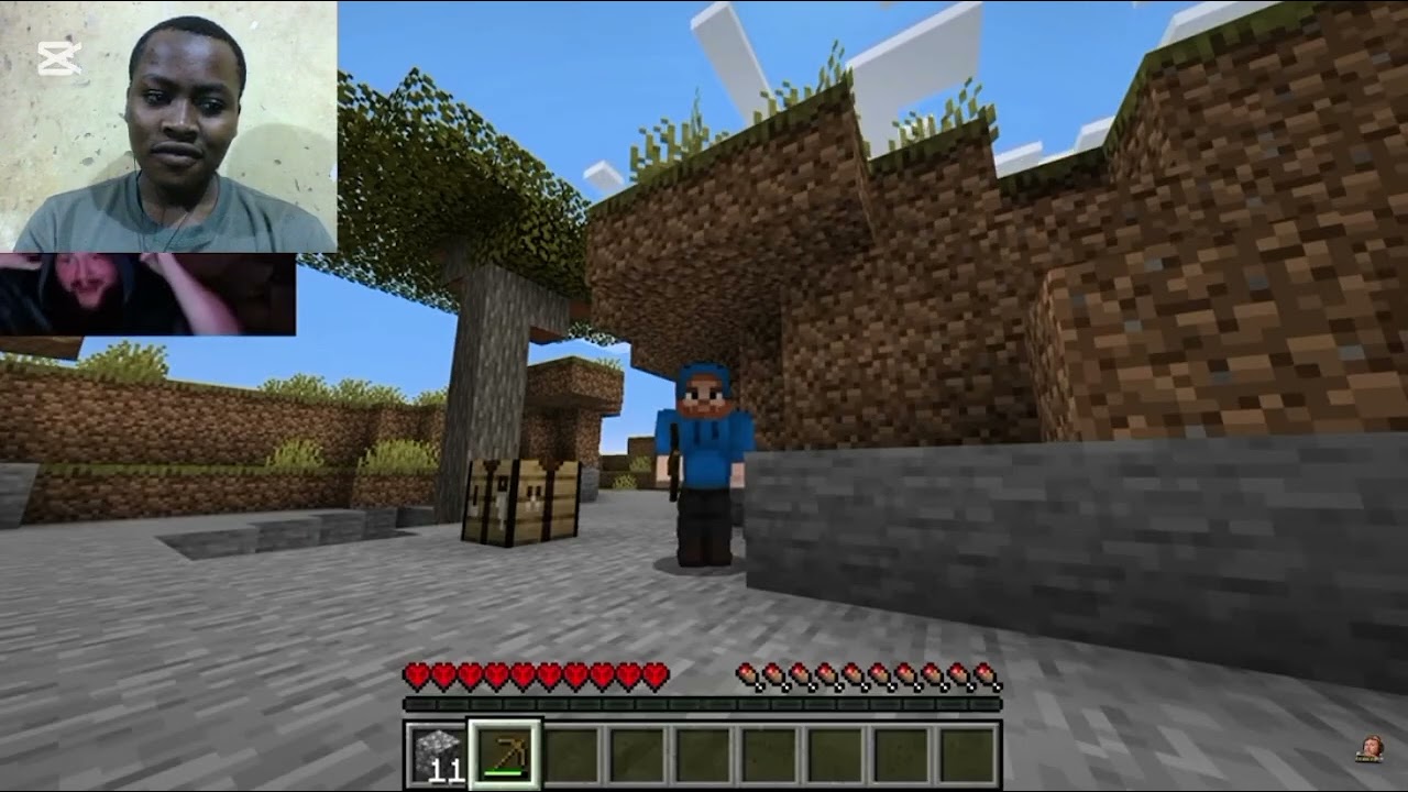 Reacting to to caseoh playing Minecraft 