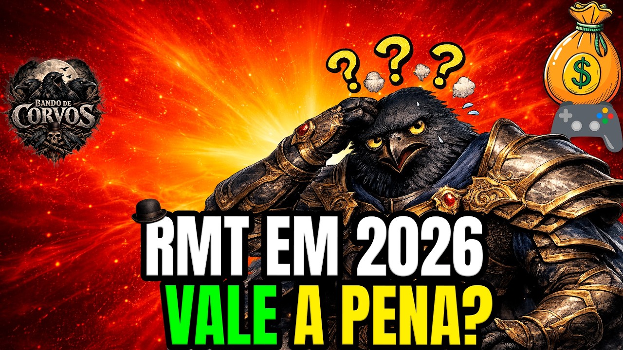 Da pra Viver de RMT em 2026? Papo reto sobre ganhar dinheiro com jogos RMT