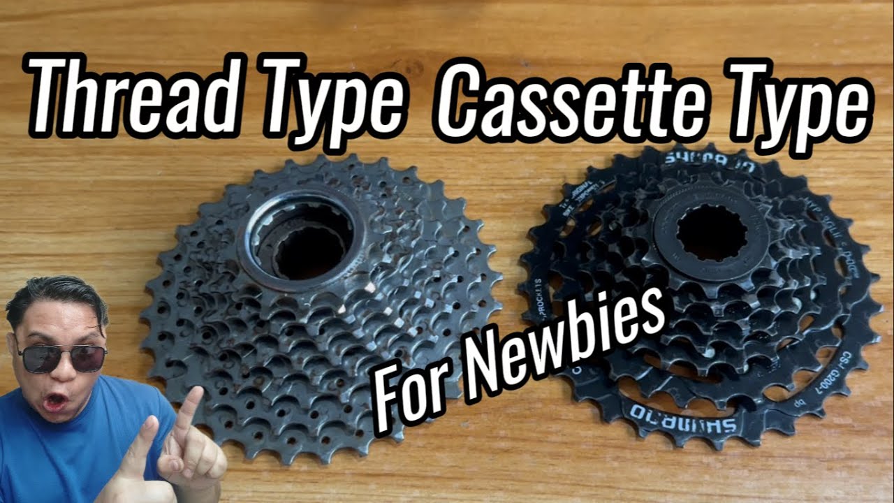 Thread Type vs. Cassette Type Sprocket | #patscyclecorner