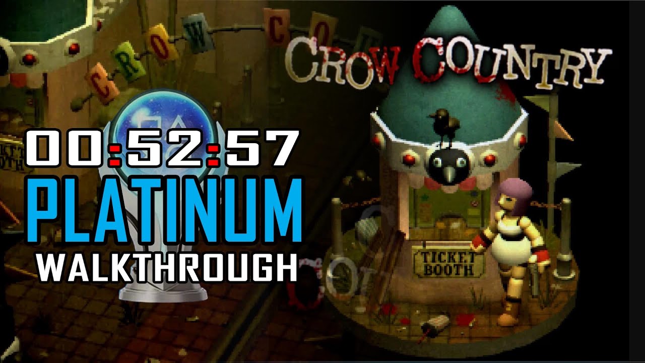 CROW COUNTRY - Platinum Walkthrough in 00:52:57 - All Collectibles, Secrets, Puzzles, Weapons.