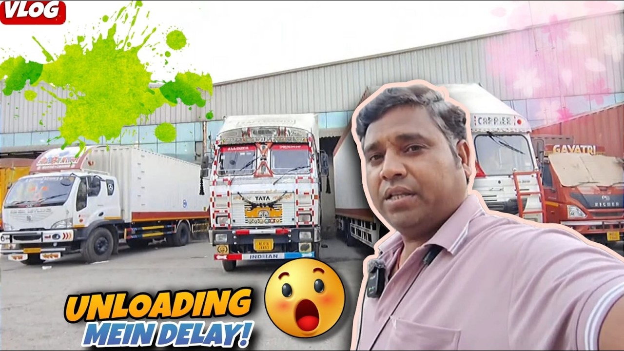 Holi Par Ghar Pahuch Payenge? 😢 | Unloading Delay | Indian Truck Driver Vlog | Highway Life #vlog