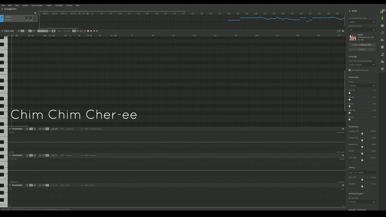 Synthesizer V Natalie: Chim Chim Cher-ee (cover)