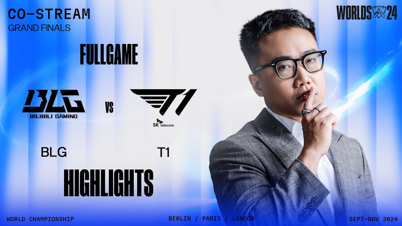 Full Highlights BLG vs T1 | Chung Kết - CKTG 2024