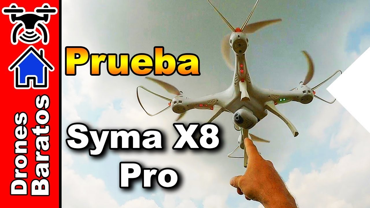 Analisis Syma X8Pro Prueba de Vuelo en Español - Drones Baratos Caseros