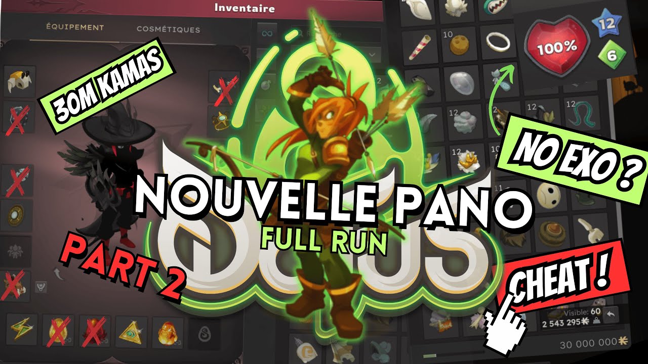 [DOFUS 3.1]  Team Cra Low Cost - Nouvelle pano - Full Run Guide (PART 2)