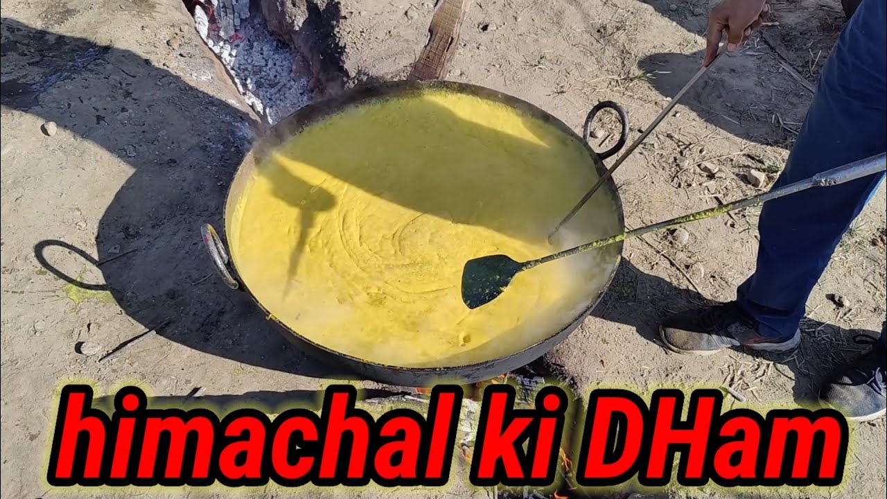 himachal ki DHam / himachali traditional food /   kadi pakora / chana dal recipes