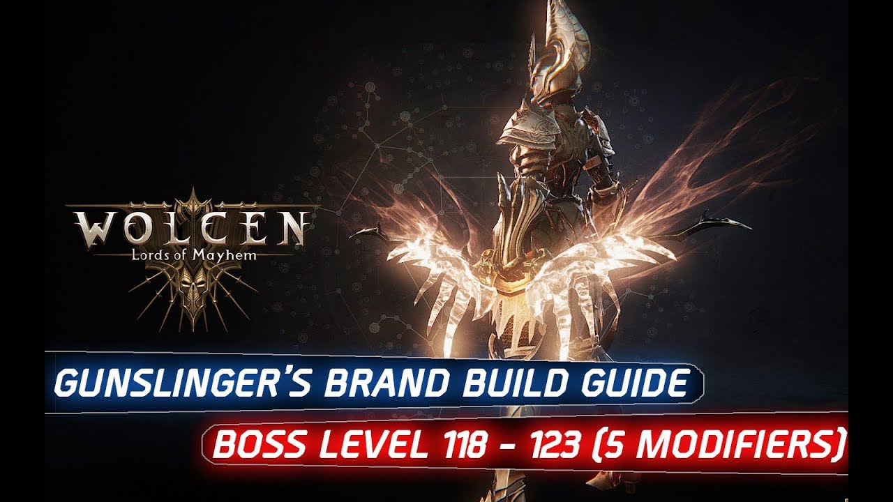Wolcen: Lords of Mayhem - GUNSLINGER'S BRAND TANK/HIGH DPS RANGER BUILD GUILD - BOSS CLEAR