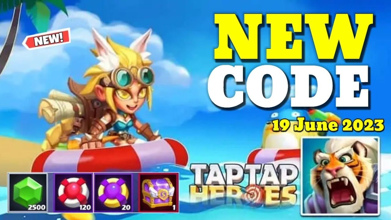 *NEW* TAP TAP HEROES GIFT CODE 19 JUNE 2023 || TAP TAP HEROES CODES