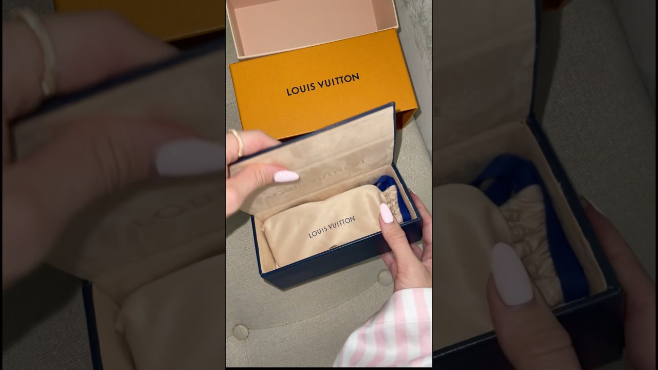 Louis Vuitton new sunglasses unboxing #louisvuitton do you like it? #lvsunglasses