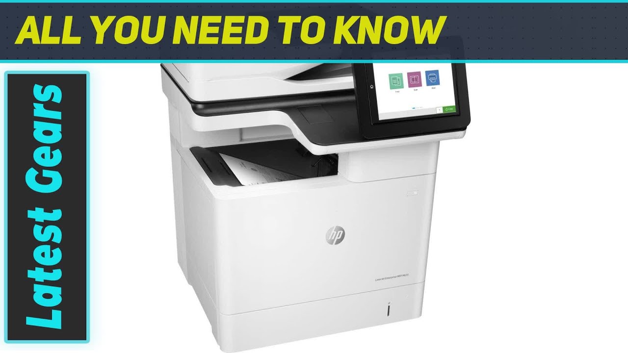 HP LaserJet Enterprise MFP M635h: The Ultimate Business Printing Solution!