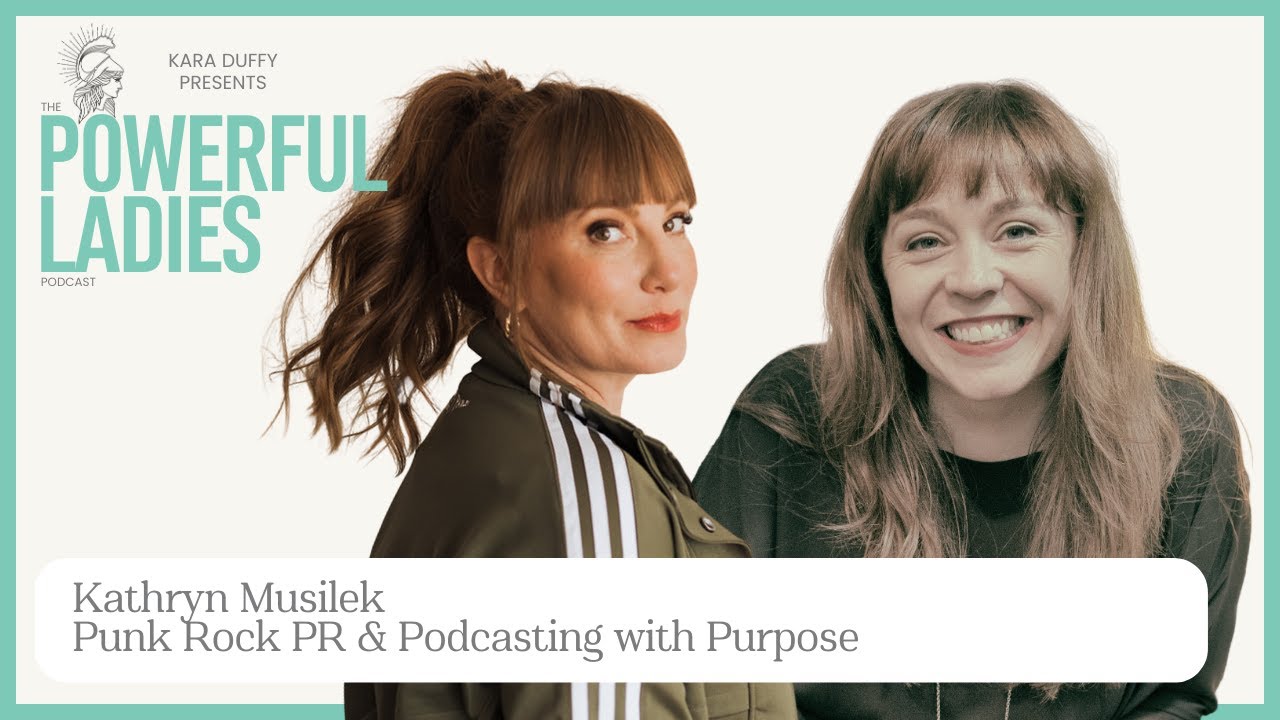 Punk Rock PR & Podcasting with Purpose | Kathryn Musilek | Founder, Shark Party Media