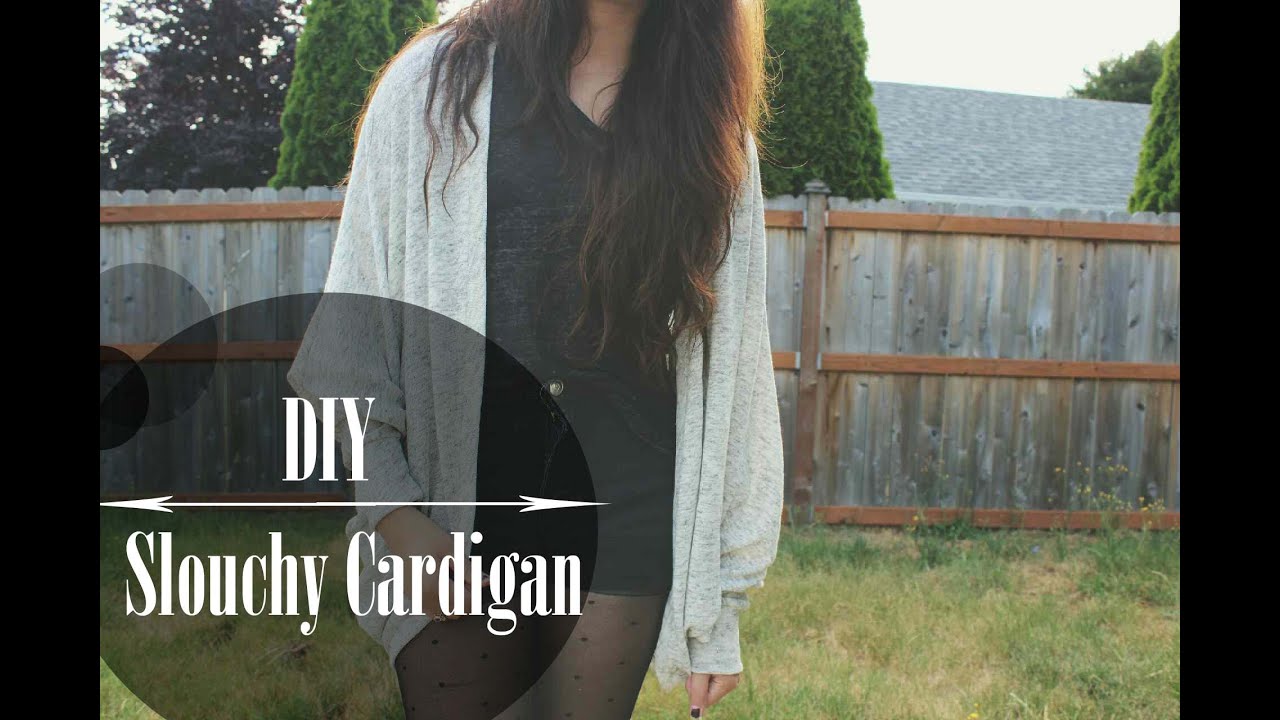 DIY: Slouchy Cardigan