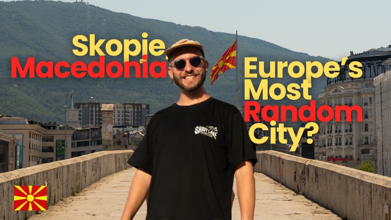 One EPIC Day In Skopje! 🇲🇰 City Guide & Skopje Travel VLOG