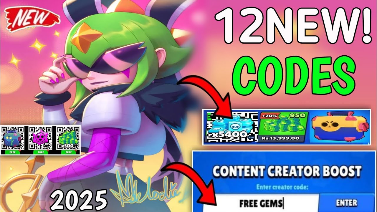 🌟 NEW MARCH 🌟 BRAWL STARS CODES 2025 - BRAWL STARS QR CODES 2025