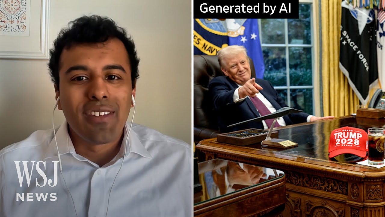 How Trump Uses AI Meme Videos to Attack Democrats | WSJ News