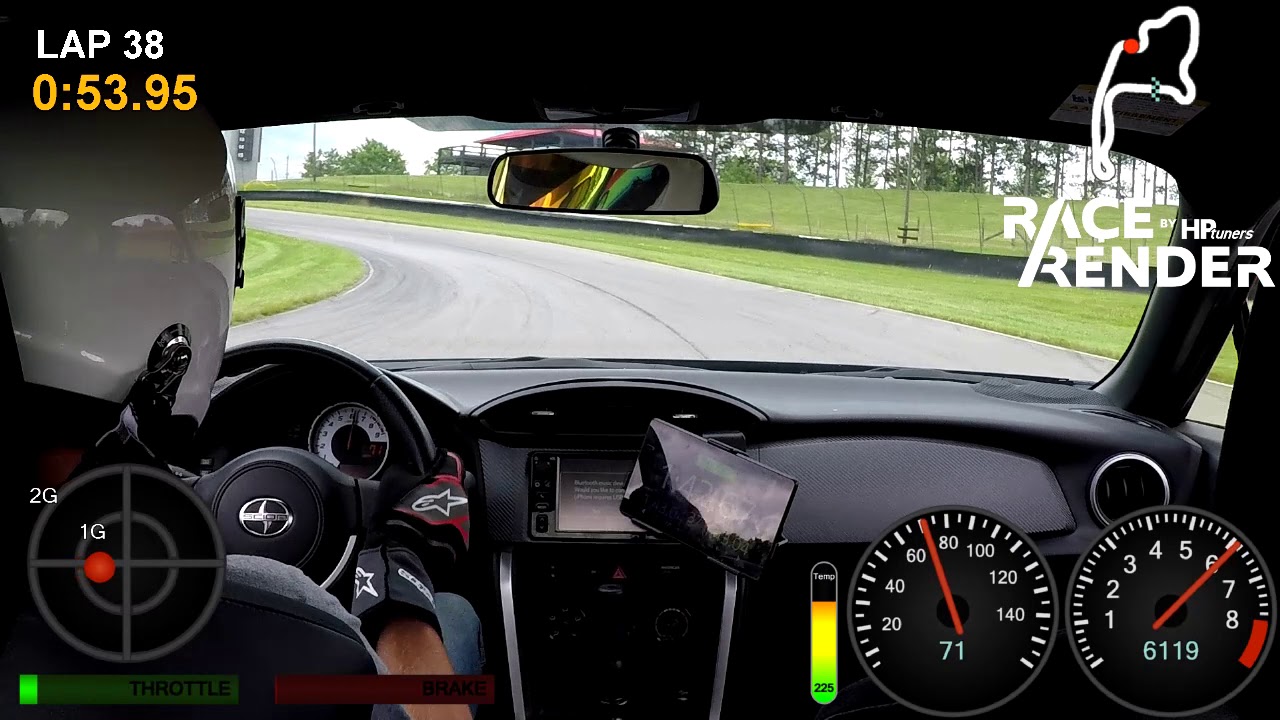 3 Balls Racing - Mid-Ohio Club Course - Scion FRS 1:42:23