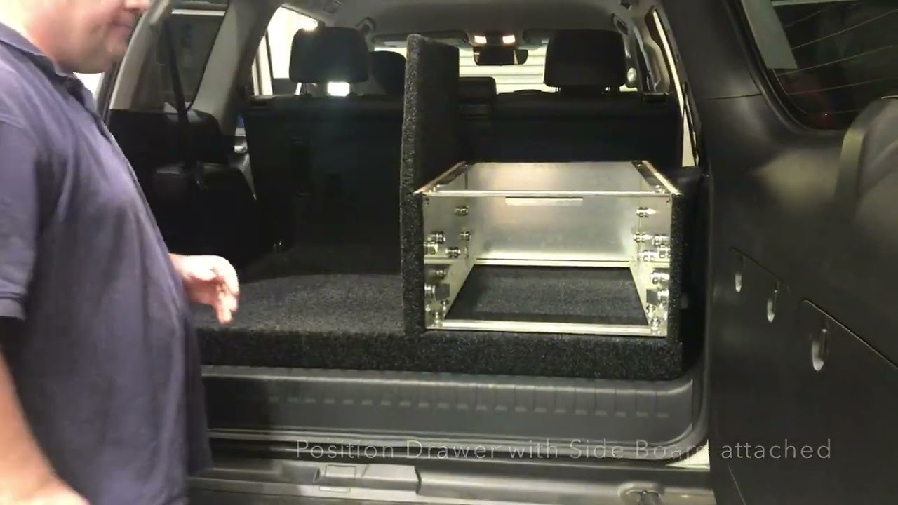 150 Prado GXL "OVERSEAT" Storage Drawer System - Fourby Fitouts