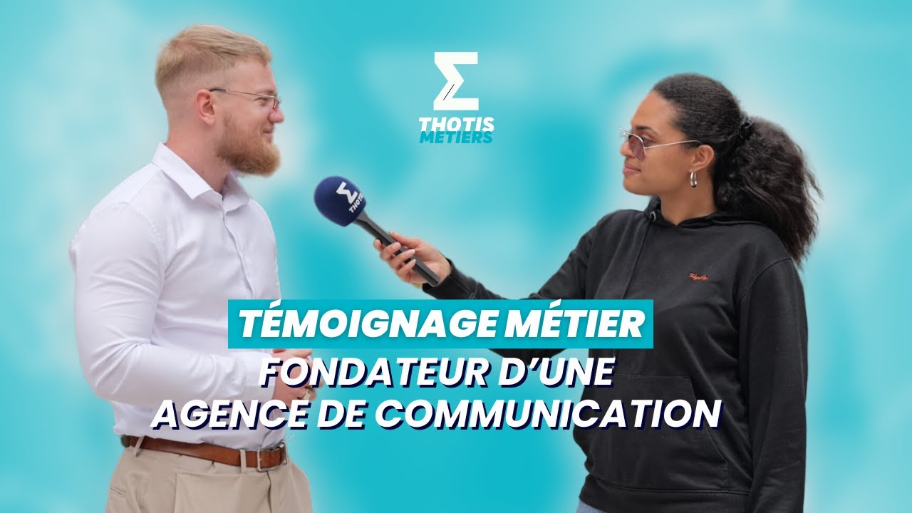 Fondateur d'une agence de communication - T&eacute;moignage m&eacute;tier