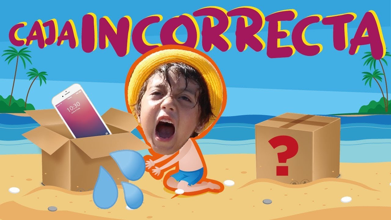 NO EMPUJES LA CAJA INCORRECTA A LA PLAYA