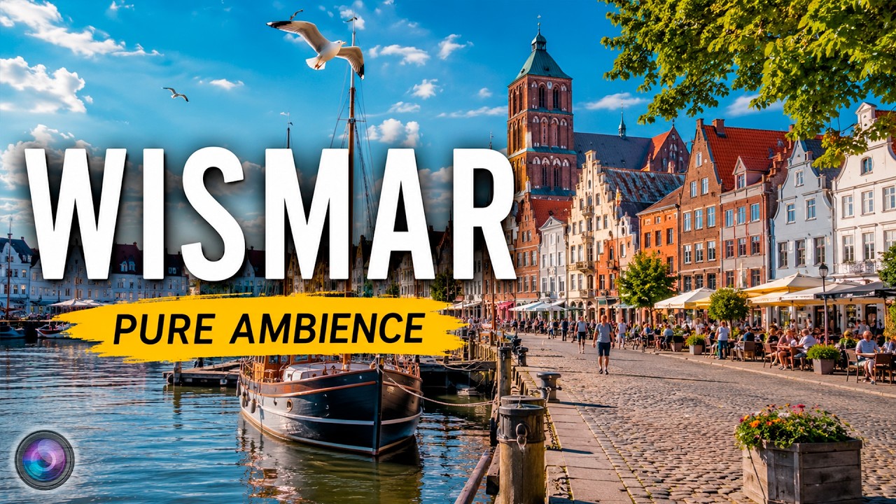 Germany, Wismar in Summer: A Peaceful 4K Journey Through Old Town