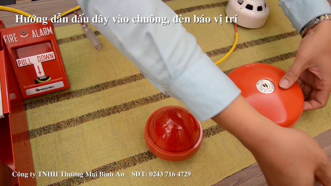 Hướng dẫn lắp đặt và sử dụng hệ thống báo cháy vùng (dành cho tủ trung tâm Hochiki HCV-8)
