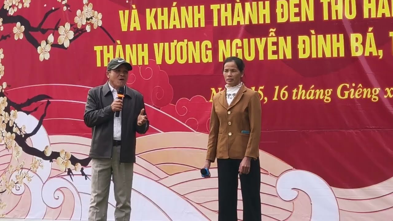 Giao Duyên khai Hội Chùa Sùng Phúc hì hì 
