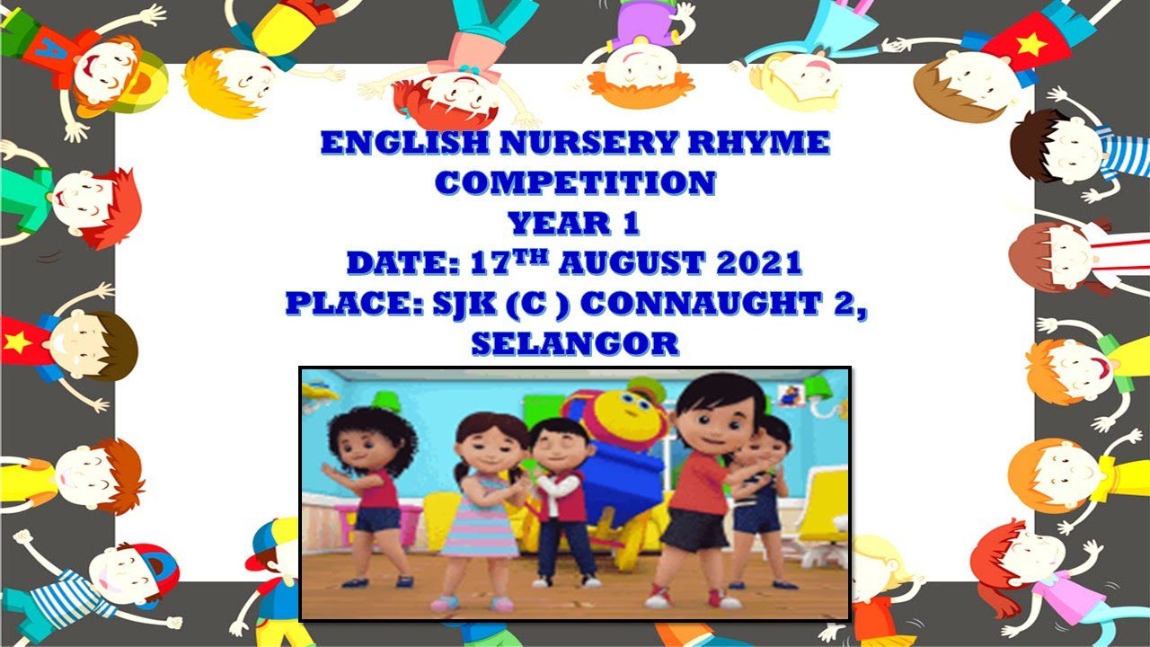 【2021】Year 1 English Nursery Rhyme Competition