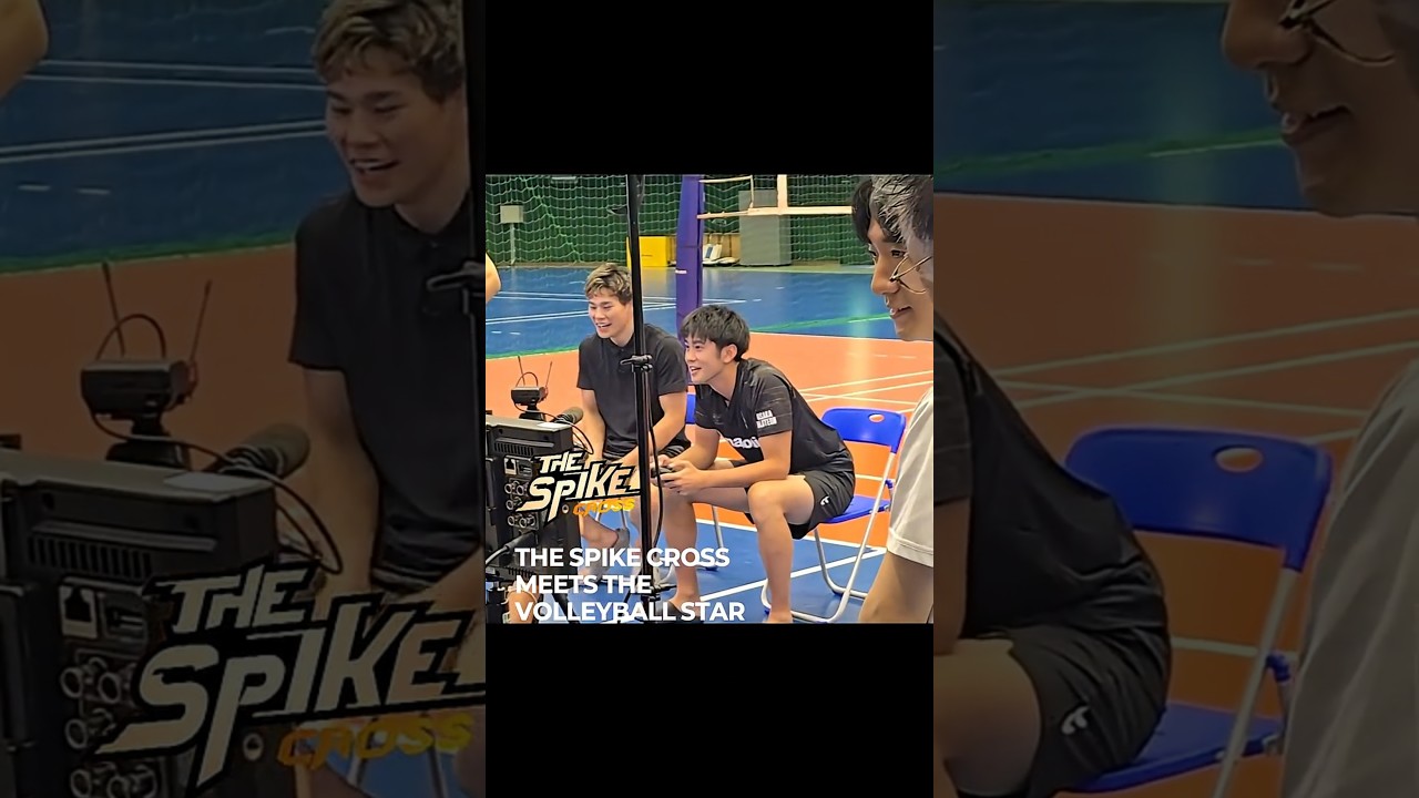 The Spike Cross with Volleyball STAR - NISHIDA YUJI & SHUNSUKE NAKAMURA