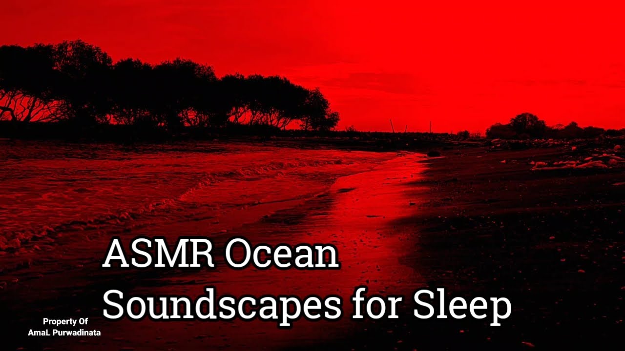 🔴 LIVE Ocean Waves at Night 🌊 | Powerful Sleep & Anxiety Relief