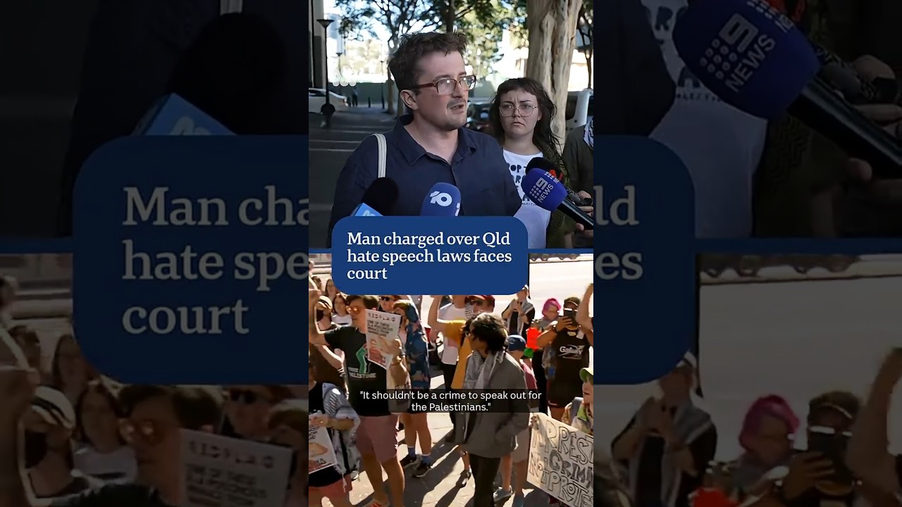 Man charged over Queensland hate speech laws faces court | ABC NEWS