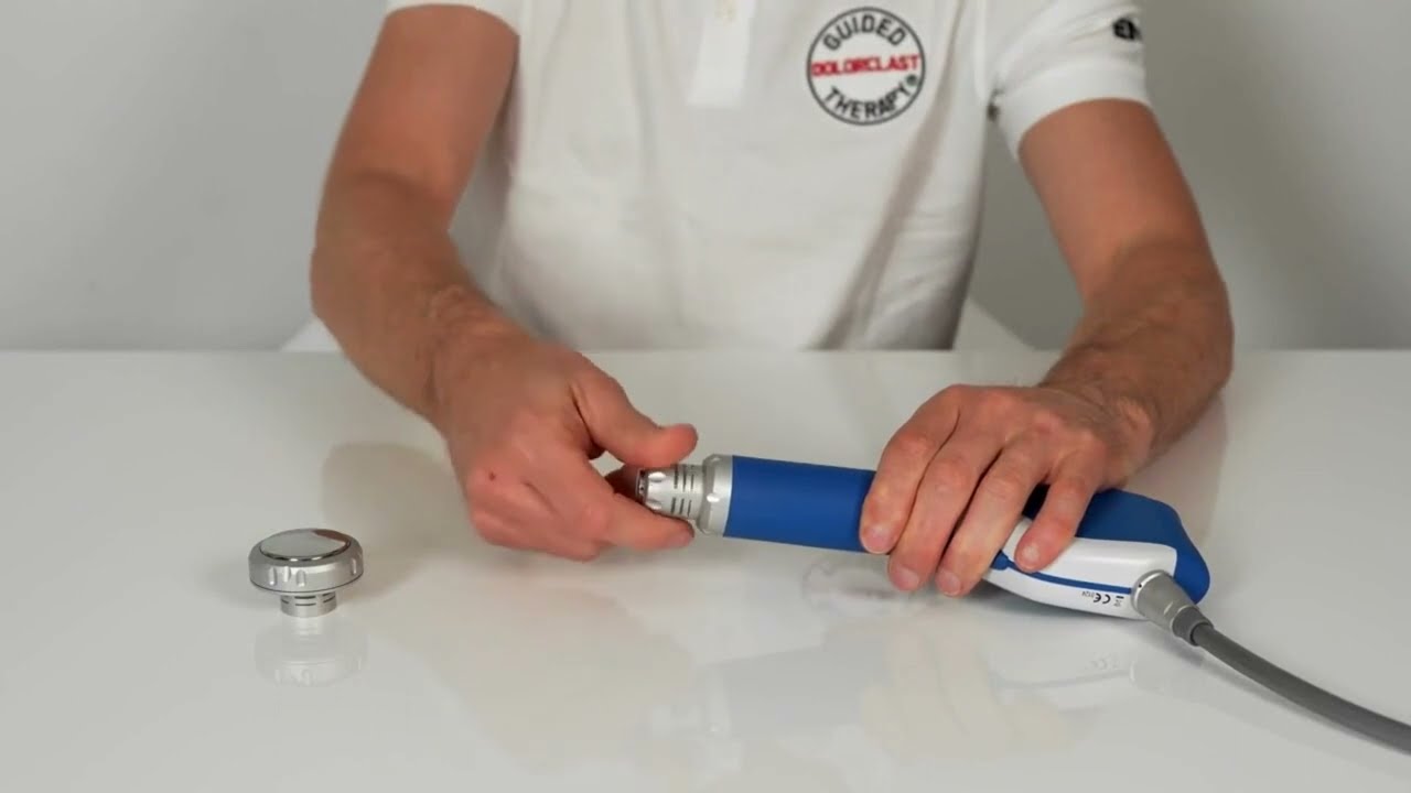 How to change applicator on your  EMS DolorClast® Radial Shock Waves?