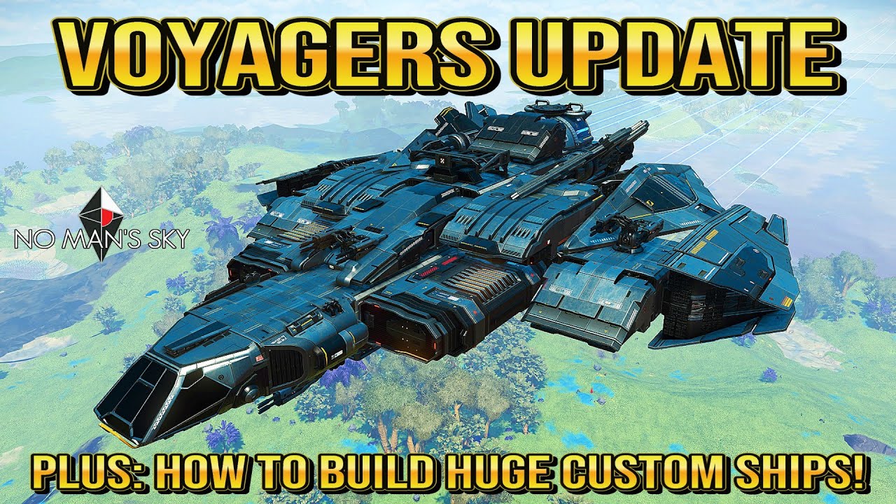 No Man's Sky | Voyagers Update & Custom Corvette Building