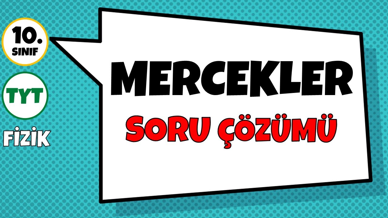[Optik] Mercekler - Soru Çözümü | 10.Sınıf ve TYT Fizik