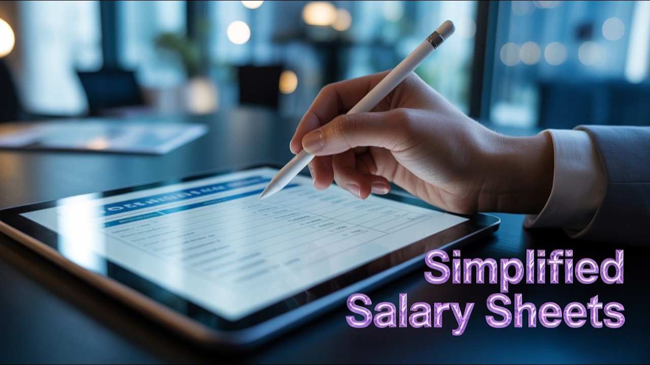 Salary Sheet Created by NSDA Rules