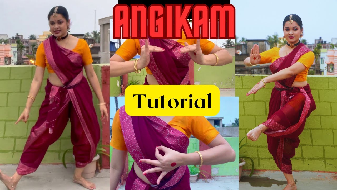 Angikam Bhuvanam yasya Dance Tutorial with Slokam | Pushpanjali | Dhayana Sloka |Antara Bhadra