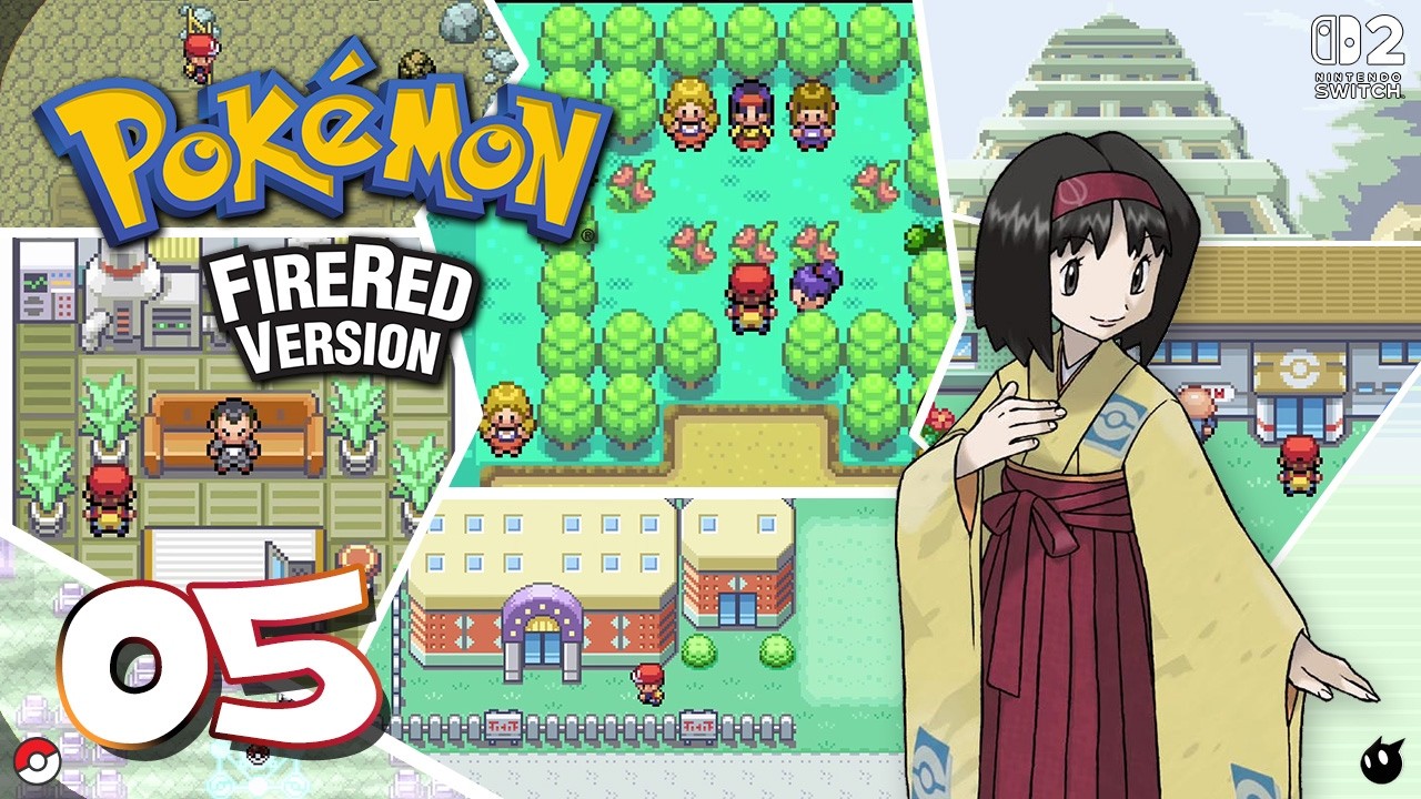 Pokémon Fire Red - Celadon City - Gameplay Walkthrough No Commentary Part 05