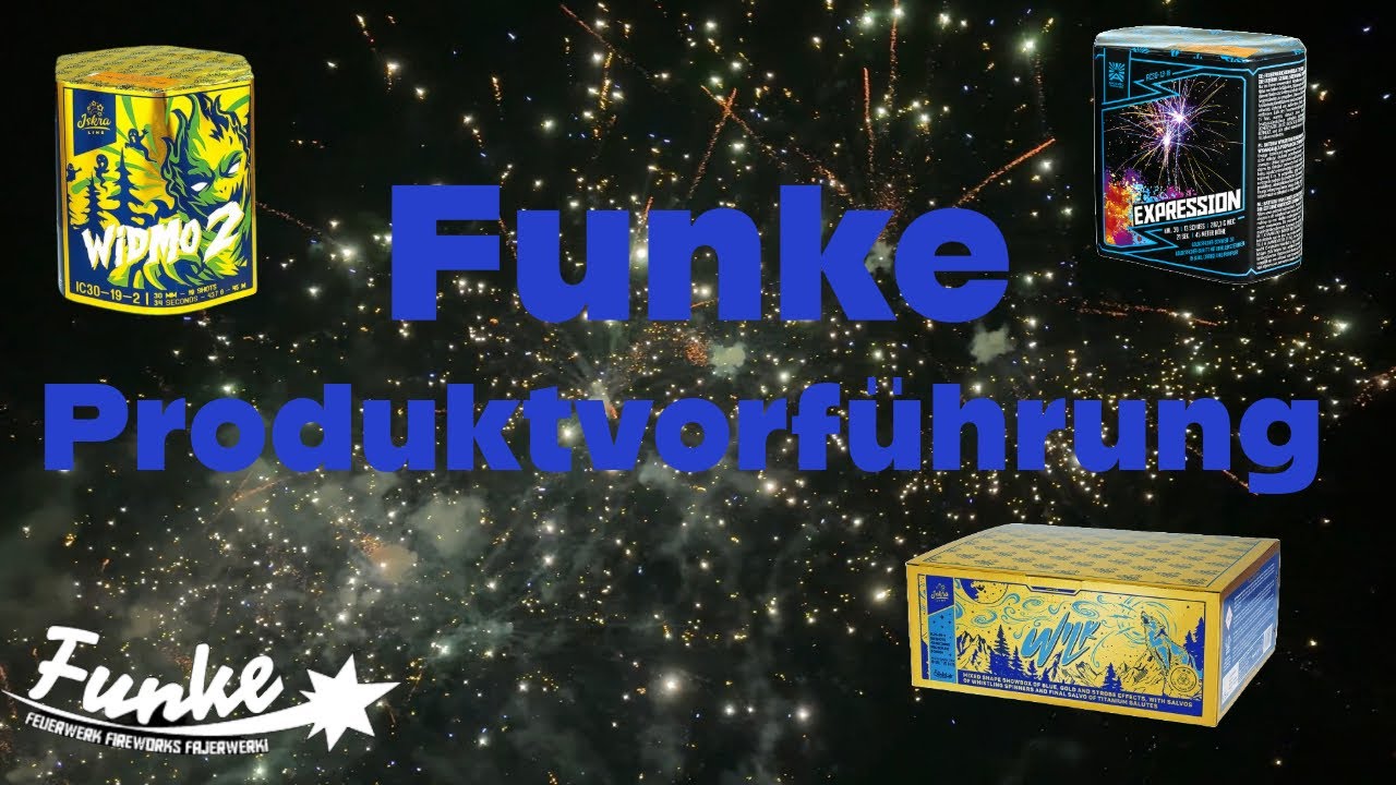 Funke Feuerwerk Vorschiessen 2024 + Neuheiten 🔥🧨