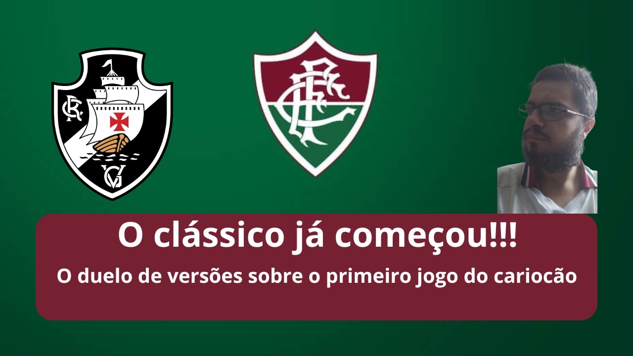 O clássico já começou!!!