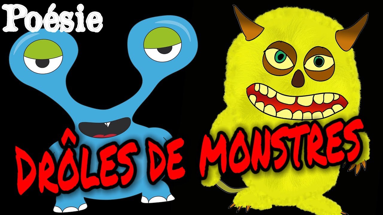 Poésie 👹👽 Drôles de monstres de Régis Pontfort 👹👽