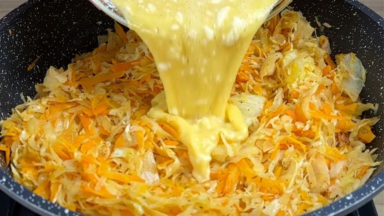 &iexcl;El repollo con huevo sabe mejor que la carne!