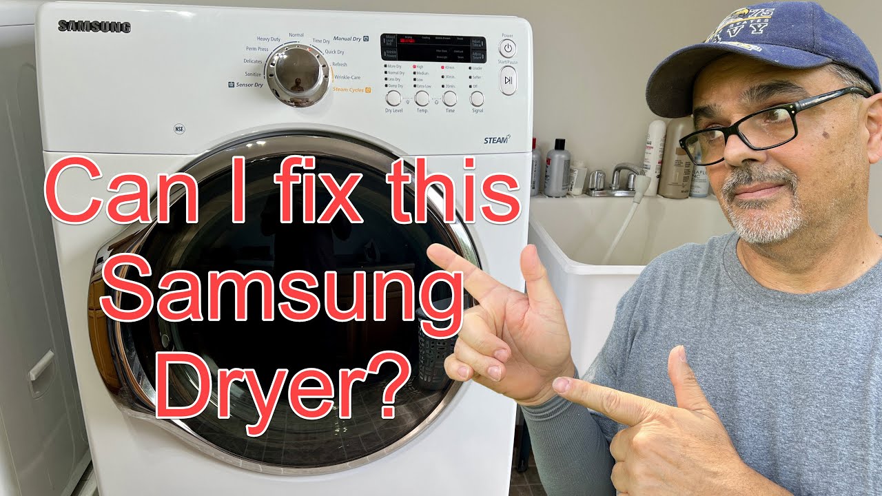 Can I fix it? Samsung Dryer belt broke
