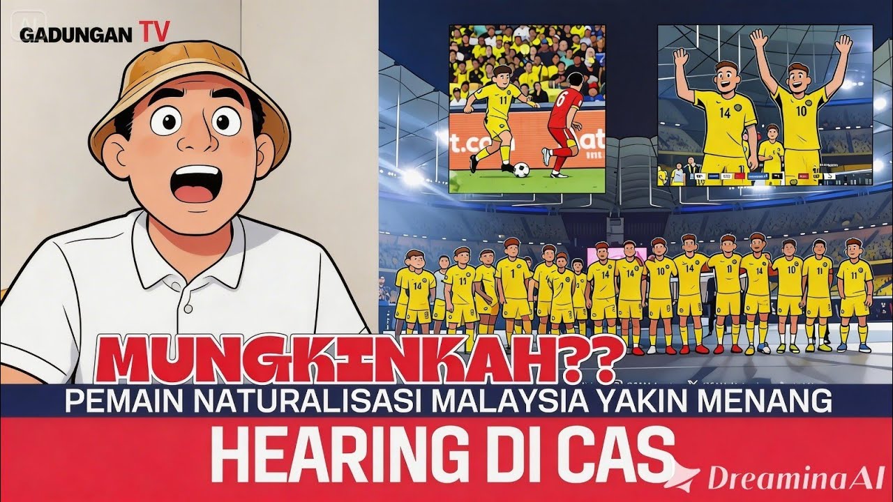 Mungkinkah pemain naturalisasi Malaysia menang di CAS?? Begini analisisnya..